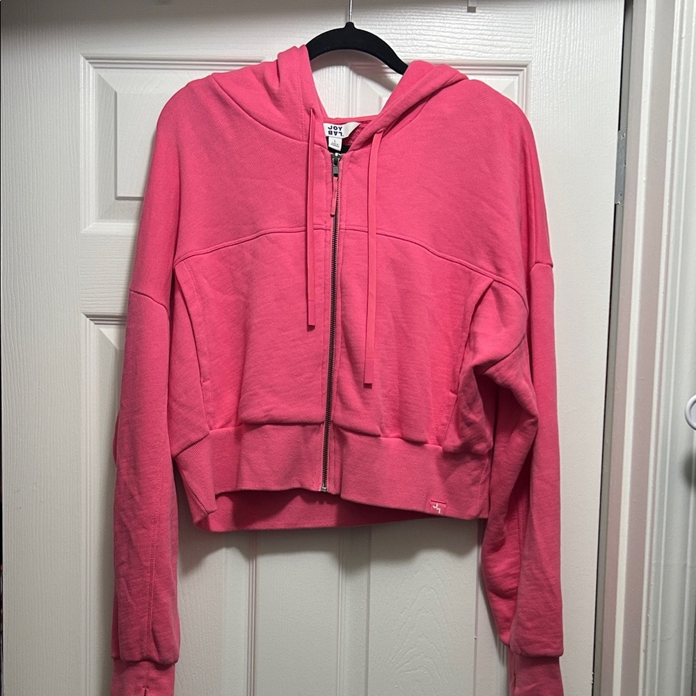JoyLab Bold Pink Zip-Up Hoodie